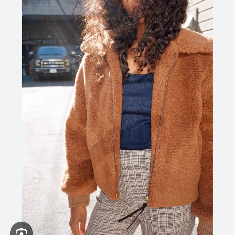Teddy bomber by Side Party. Cute, comfy and warm!
